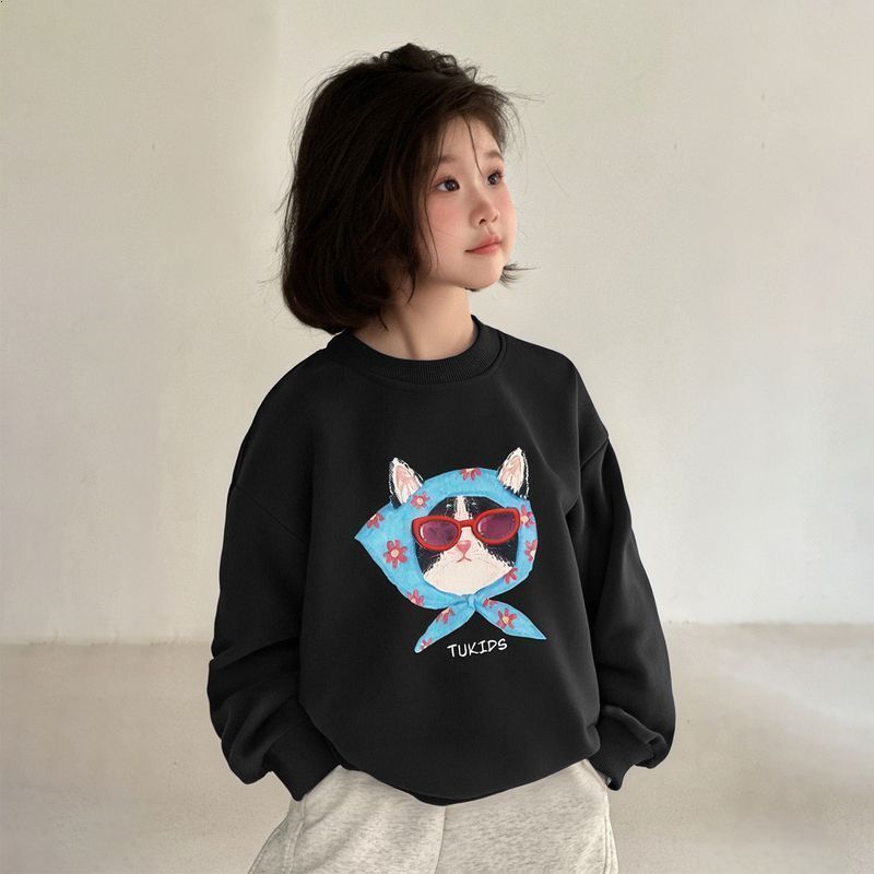 เสื้อกันหนาวลายการ์ตูนสำหรับเด็ก แขนยาว สไตล์หลวมน่ารัก สำหรับฤดูหนาว ราคา ถูกที่สุด ดีลบีเคเค แกลเลอรีภาพที่ 4