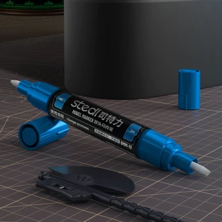 Stedi double-ended marker ไนลอน nib ทนทาน gundam รุ่นภาพวาดเครื่องมือระบายสี