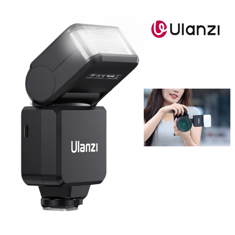 Ulanzi F32 Camera Flash แฟลชกล้องถ่ยภาพ Speedlight Sony/ Canon/ Nikon/ Fuji ต่อผ่าน Hot Shoe Mount
