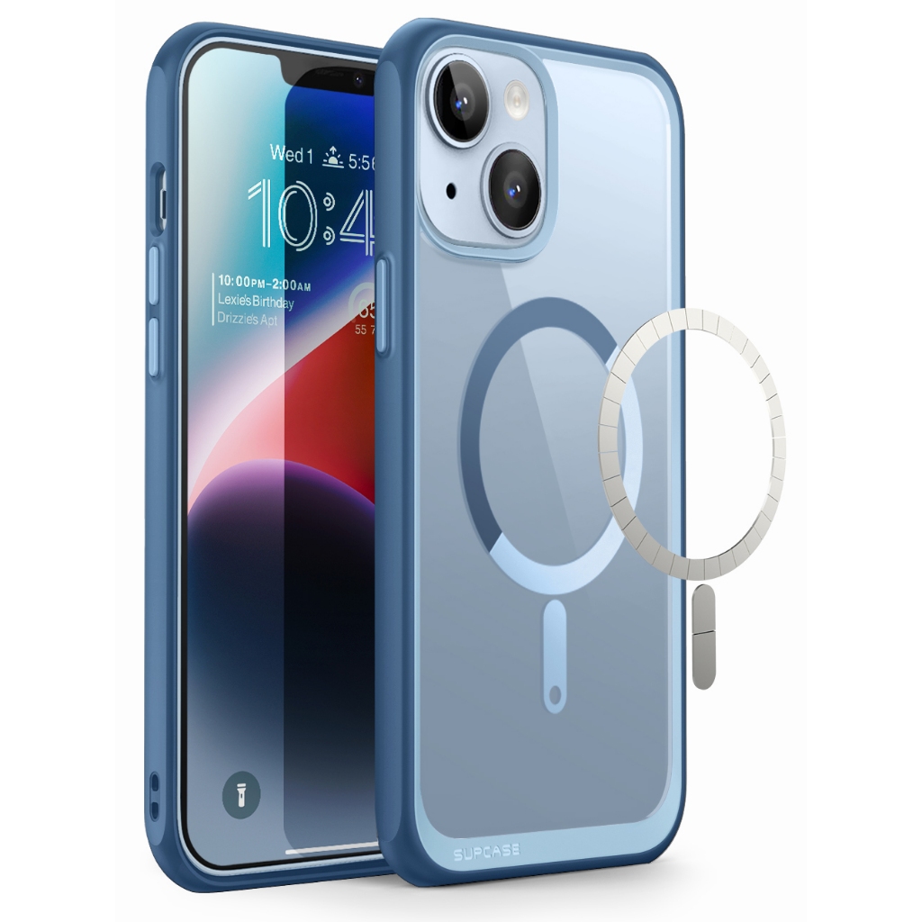 SUPCASE เคสซีรีส์สไตล์ด้วงยูนิคอร์นสําหรับiPhone 14 Plus 6.7 นิ้ว 2022 Premium Hybrid Protective Slim Clear Case