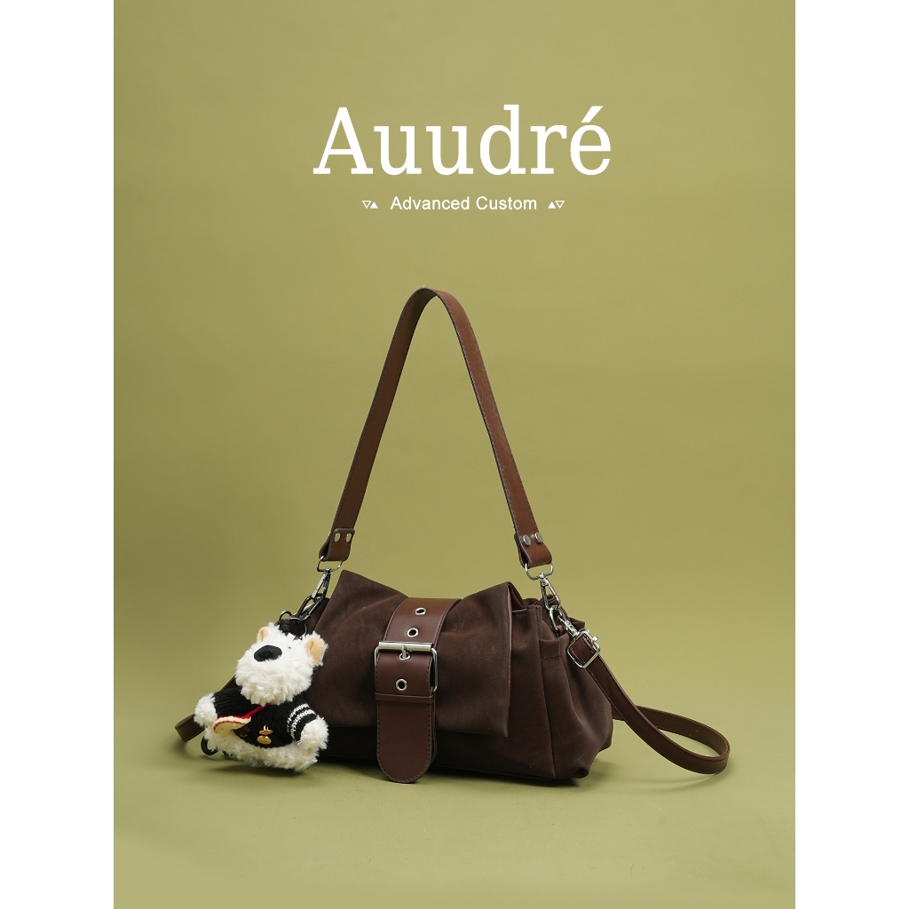 AUUDRE حقيبة تحت الإبط ريترو للعمل — صورة 3