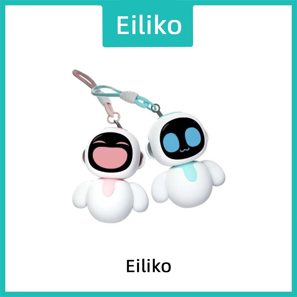 Eiliko Intelligent AI Robot Palm Pet Companion Robot Emojis Interactive Bag Pendant