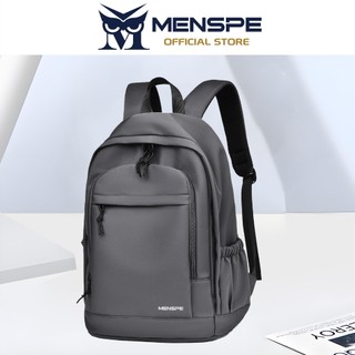MENSPE ผู้ชายแฟชั่นกระเป๋าเป้สะพายหลังป้องกันการโจรกรรมกระเป๋าเป้สะพายหลังกระเป๋าเป้สะพายหลัง Unisex ความจุขนาดใหญ่กระเป๋านักเรียน Camping Bag
