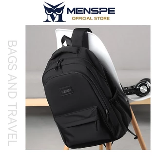 MENSPE กระเป๋าเป้สะพายหลังขนาดใหญ่สำหรับเดินทาง ทนทาน น้ำหนักเบา เหมาะสำหรับนักเรียน