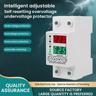 ชิโนทามเมอร์ 40A/63A 220V 50Hz อุปกรณ์ป้องกันแรงดันไฟฟ้าเกิน กันไฟกระชาก การอ่านที่แม่นยำ รีเซ็ตอัตโนมัติ การป้องกันแรงด