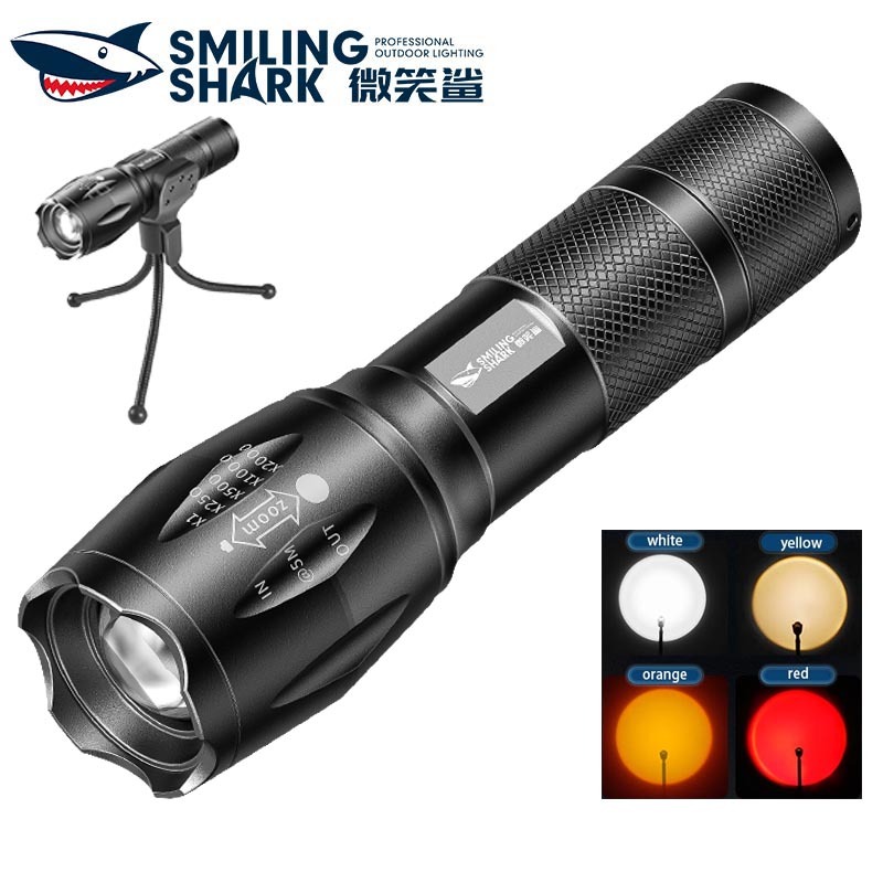 SmilingShark SD1003 ไฟฉาย led RGB การถ่ายภาพ คบเพลิง ขาว / เหลือง / ส้ม / แดง / เขียว / น้ำเงิน ไฟบร