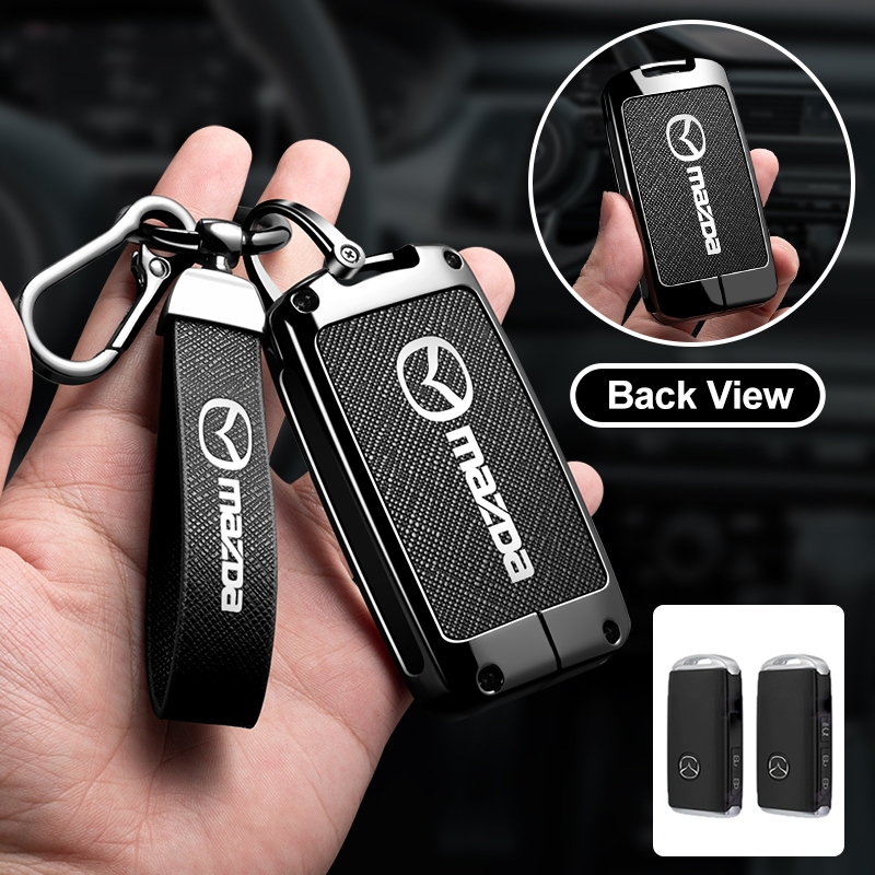 Mazda เคสกุญแจรีโมทรถยนต์ สําหรับ mazda 2 2024 2025 Mazda3 Mazda CX3 CX4 CX7 cx30 CX8 CX5 ของแต่งรถย