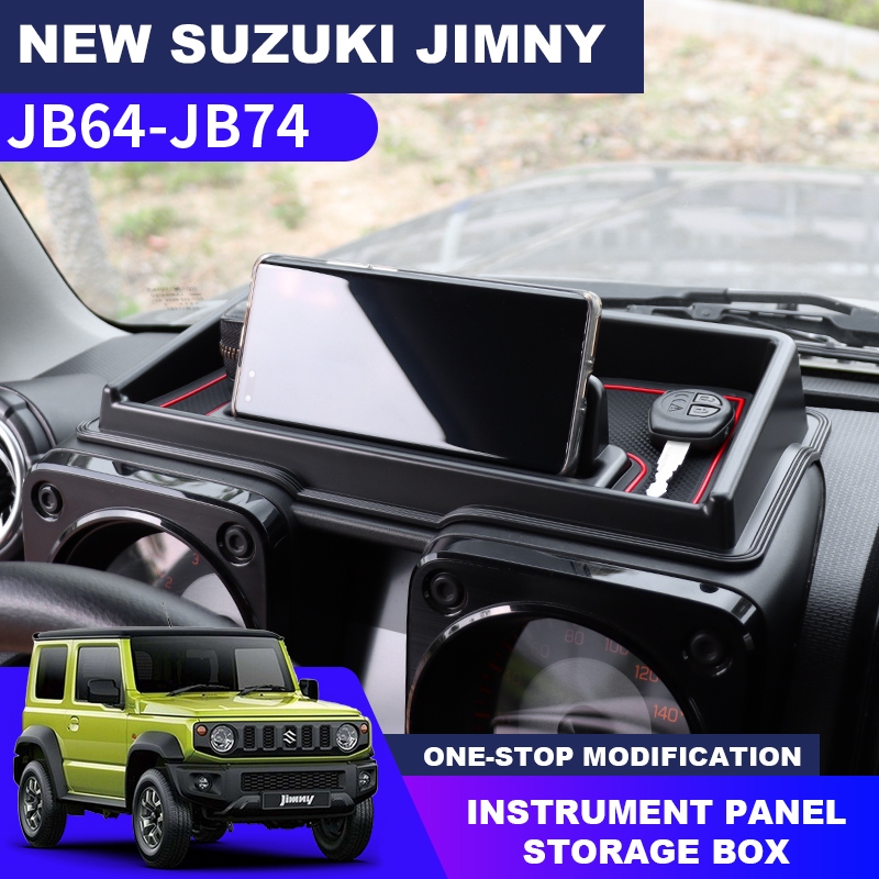 2019-2026 ชิ้นส่วนดัดแปลง Suzuki Jimny JB74 กล่องเก็บของแดชบอร์ดภายใน