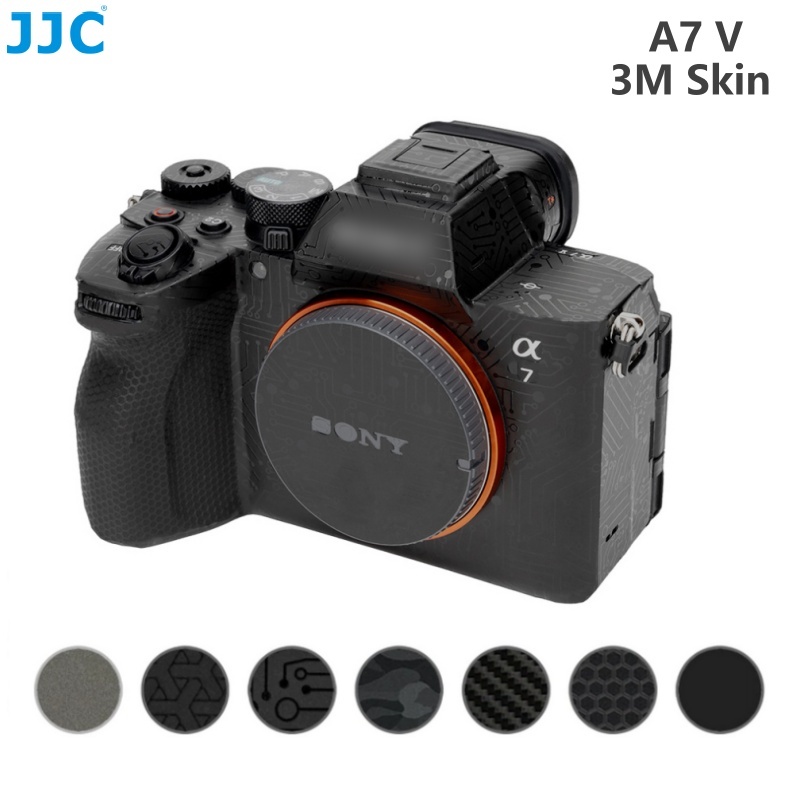 JJC A7M5 3M Camera Skin กล้องสติกเกอร์ผิวสําหรับ Sony A7 V A7V กล้อง Residual-free Anti-Scratch ป้องกันตกแต่งฟิล์ม