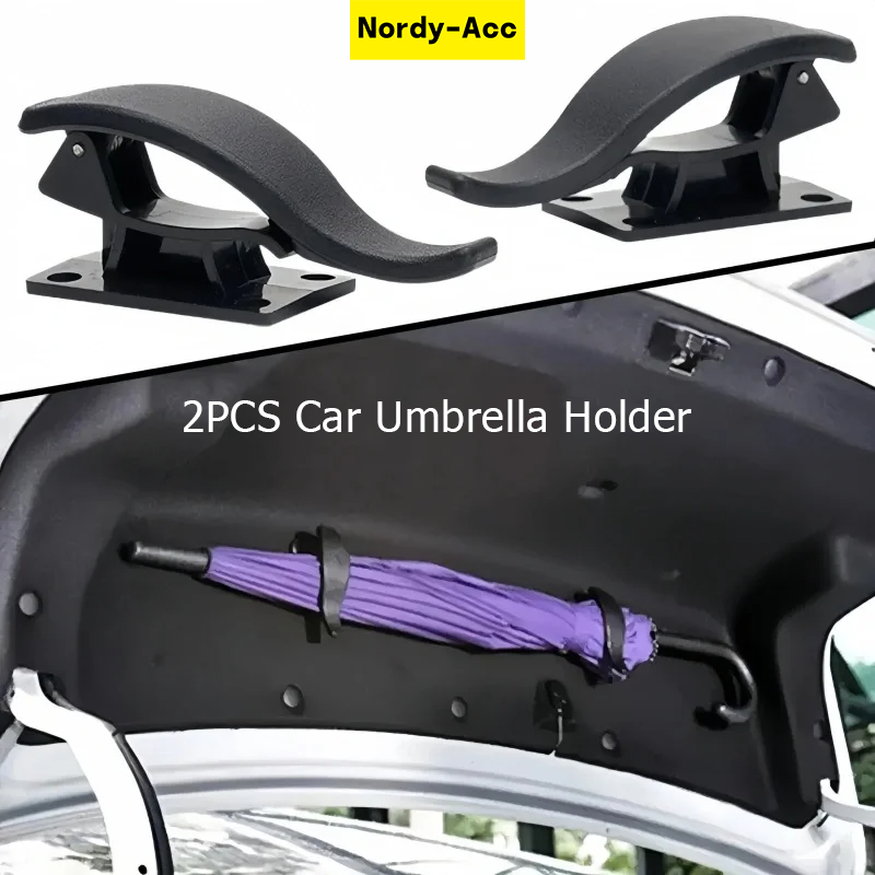 รถที่นั่งกลับตะขอ 2 ชิ้นกาวแขวนสําหรับกระเป๋าร่มอเนกประสงค์ Trunk Organizer อุปกรณ์จัดเก็บ ราคา ถูกที่สุด ดีลบีเคเค