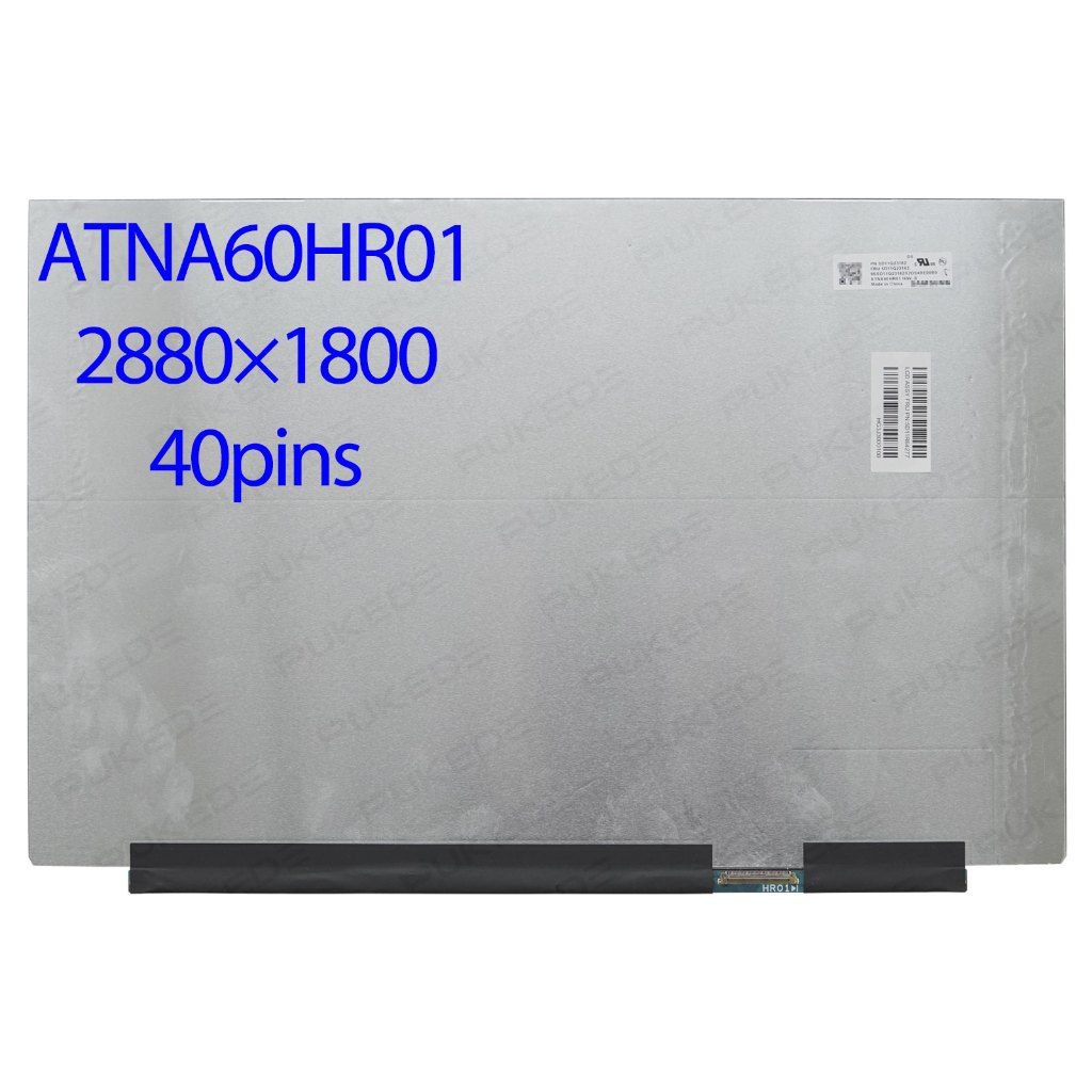 สําหรับ Lenovo IdeaPad Slim 5 16IRH10 16AHP10 16AKP10 16.0 "นิ้วแล็ปท็อปจอแสดงผล LCD แผง ATNA60HR01 