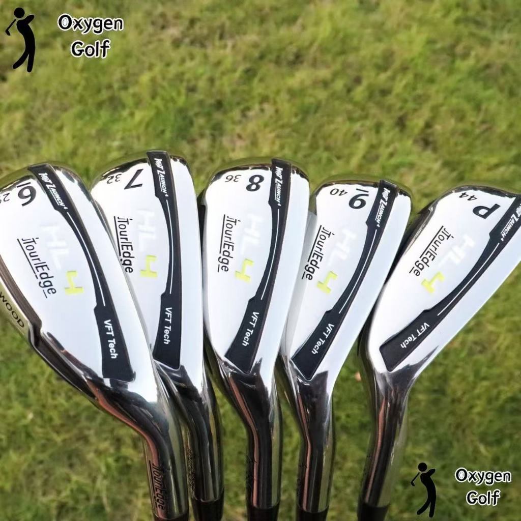 Tour Edge HL4 Iron/Hybrid Set 6/7/8/9/P ก้านไม้ไกว กราฟไฟท์ (S/R Flex) พร้อมหัวคลุม