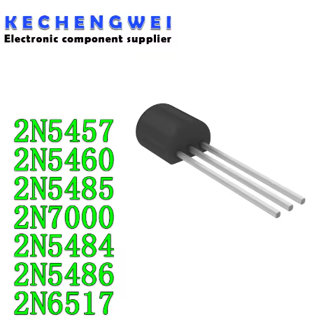 10PCS 2N5457 5457 TO-92 2N5457 2N5460 2N5485 2N7000 2N54 2N5462 2N6517 ทรานซิสเตอร์วัตถุประสงค์ทั่วไ