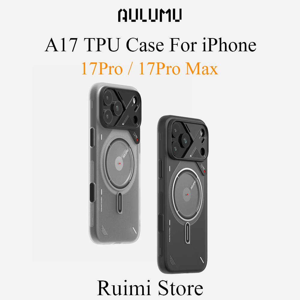 AULUMU A17 Frosted Case เคส TPU กันกระแทกเกรดพรีเมี่ยมสําหรับ 17Pro / 17Promax