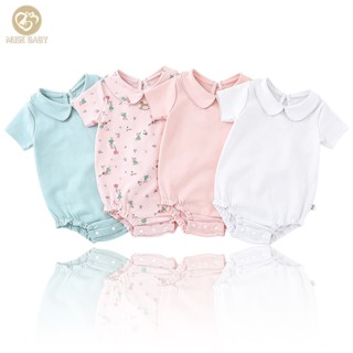 แขนสั้นสำหรับเด็กสาว ทำจากผ้าฝ้ายแท้ เหมาะสำหรับ บอดี้สูทเด็…