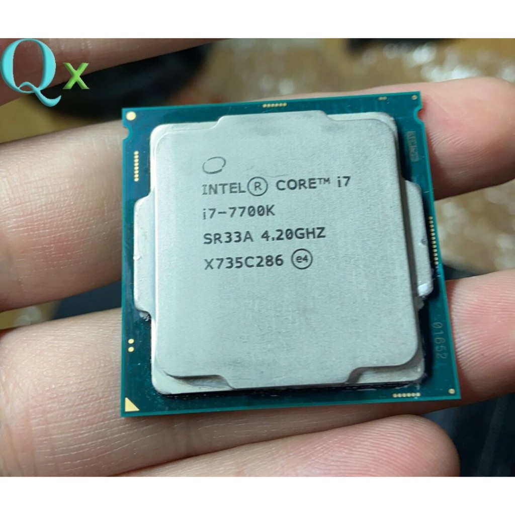 7th Gen Core i7-7700K LGA 1151 CPU 4.2 GHz Quad Cores โปรเซสเซอร์ 91W คอมพิวเตอร์เดสก์ท็อป