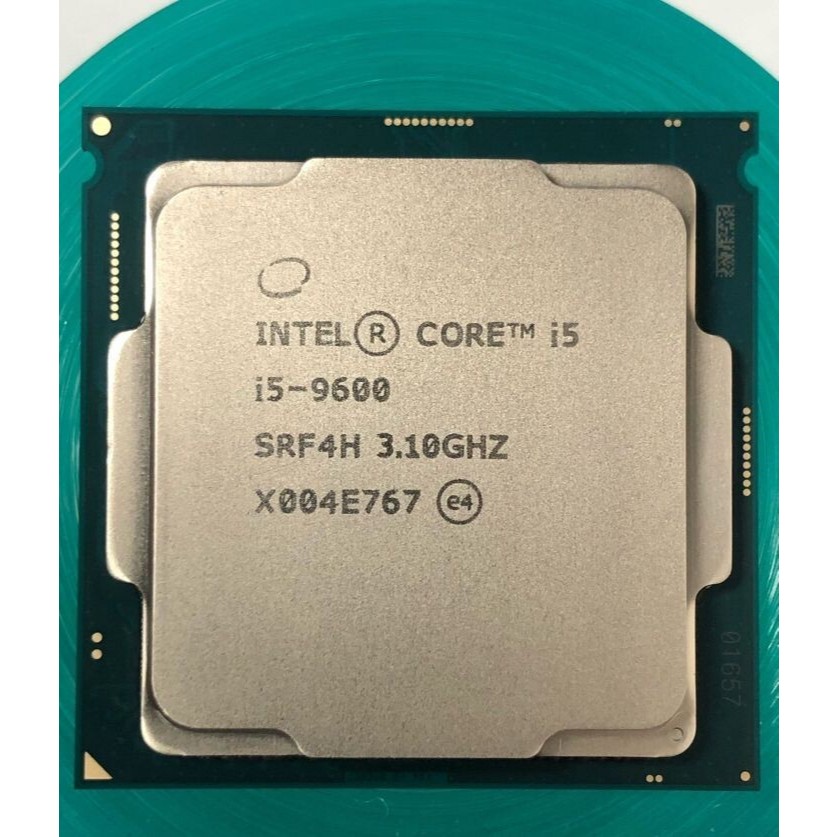 9Th Gen Core i5-9600 LGA 1151 โปรเซสเซอร์ CPU 3.1GHz สูงสุด 4.6GHz 6Core 9MB คอมพิวเตอร์เดสก์ท็อป