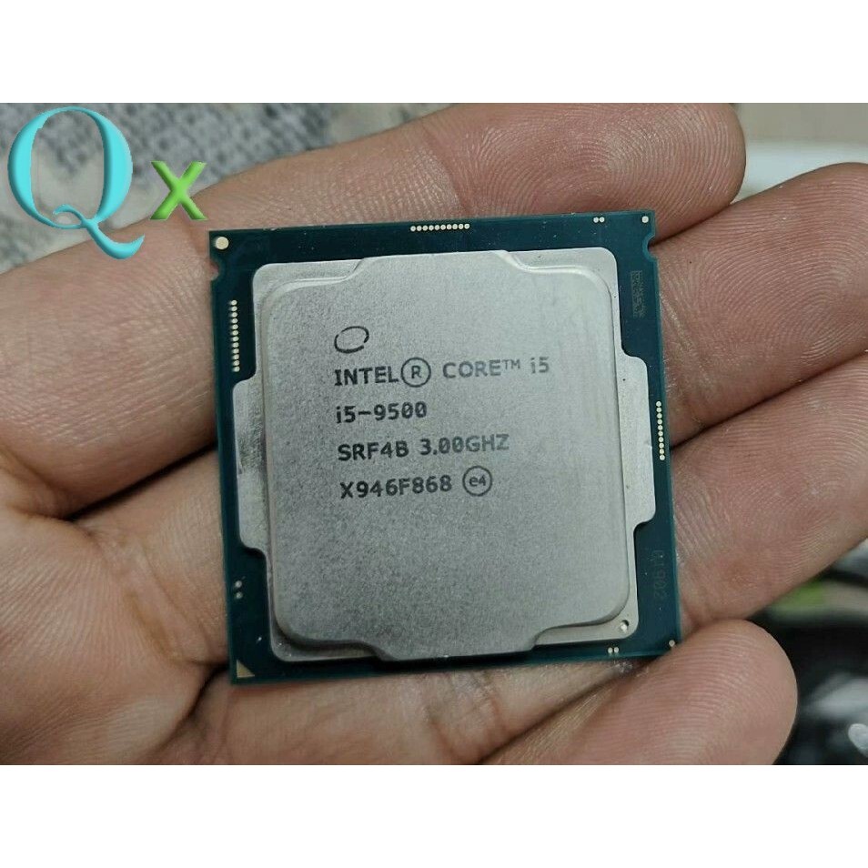 Upgrade Gaming CPU 9Th Gen Core i5-9500 LGA 1151 โปรเซสเซอร์ CPU 3.0GHz สูงสุด 4.4GHz 6Core 9MB คอมพ