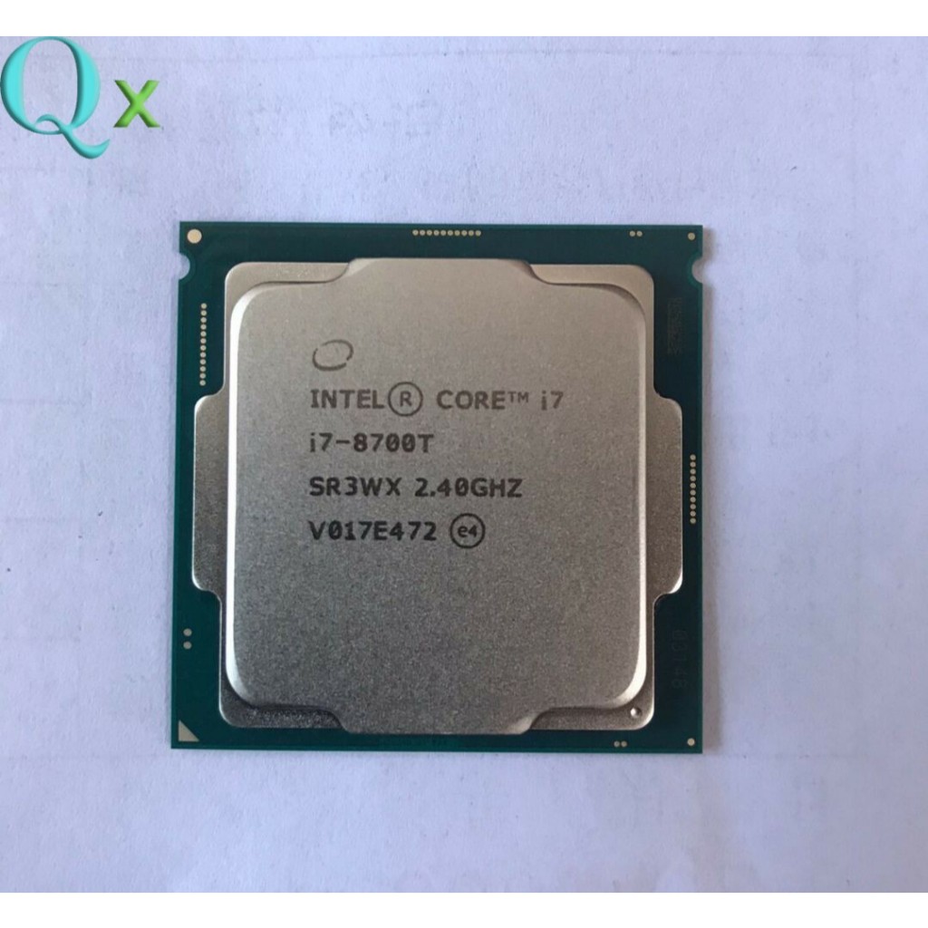 8Th Gen Core i7-8700T LGA 1151 โปรเซสเซอร์ CPU SR3WX 2.40GHz Six-Core 35W