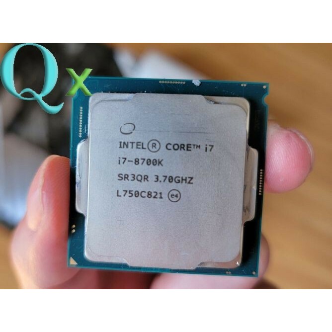 Upgrade Gaming CPU 8Th Gen Core i7 8700K หกแกน LGA 1151 โปรเซสเซอร์ CPU SR3QR 3.7GHz 95W