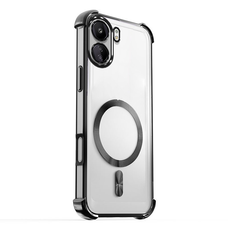 ปลอกสําหรับ OPPO A6X A6 Pro 2025 4G 5G เคสโทรศัพท์ไฟฟ้าสี่มุม Anti Drop เทปแม่เหล็กความร้อน Dissepation เคสโทรศัพท์ ราคา ถูกที่สุด ดีลบีเคเค แกลเลอรีภาพที่ 3