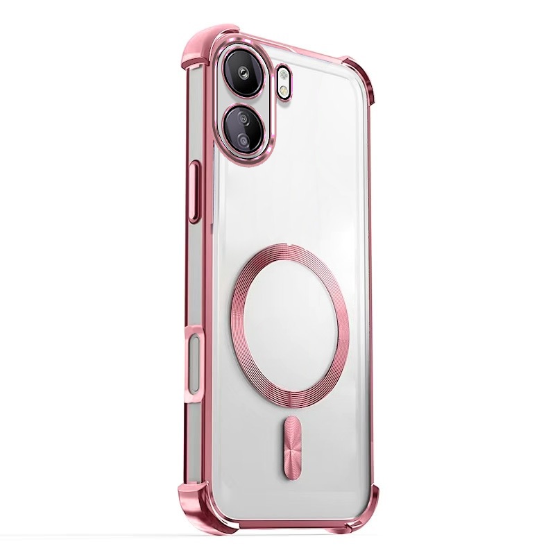 ปลอกสําหรับ OPPO A6X A6 Pro 2025 4G 5G เคสโทรศัพท์ไฟฟ้าสี่มุม Anti Drop เทปแม่เหล็กความร้อน Dissepation เคสโทรศัพท์ ราคา ถูกที่สุด ดีลบีเคเค