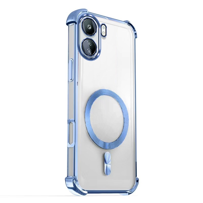 ปลอกสําหรับ OPPO A6X A6 Pro 2025 4G 5G เคสโทรศัพท์ไฟฟ้าสี่มุม Anti Drop เทปแม่เหล็กความร้อน Dissepation เคสโทรศัพท์ ราคา ถูกที่สุด ดีลบีเคเค แกลเลอรีภาพที่ 5