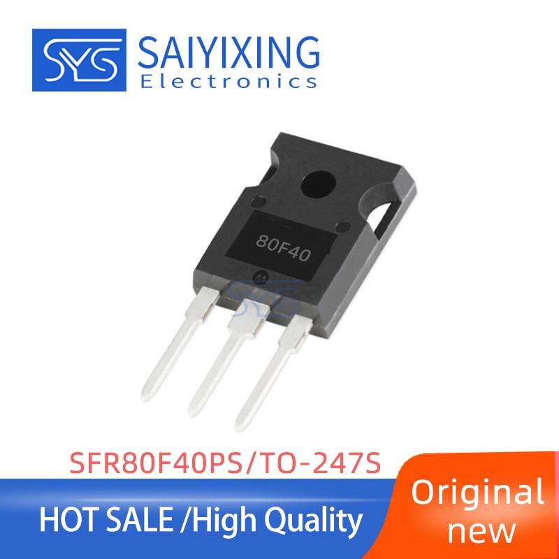 5PCS ใหม่ 80F40 SFR80F40PS บรรจุภัณฑ์ TO-247S-3 Quick Recovery Diode