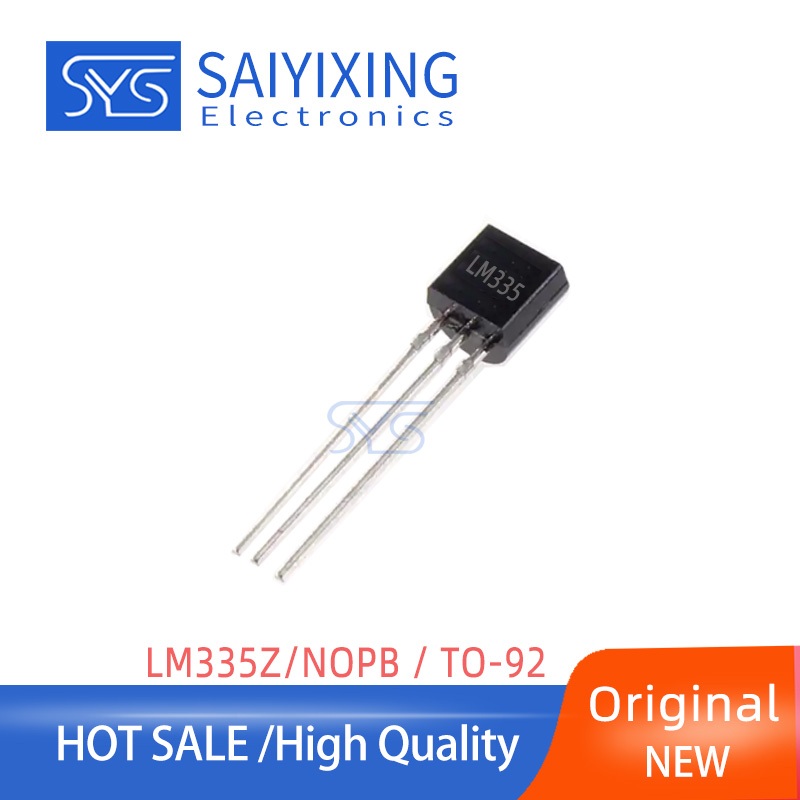 5 ชิ้น Original LM335Z/NOPB การพิมพ์หน้าจอ LM335 บรรจุเซ็นเซอร์อุณหภูมิ TO-92