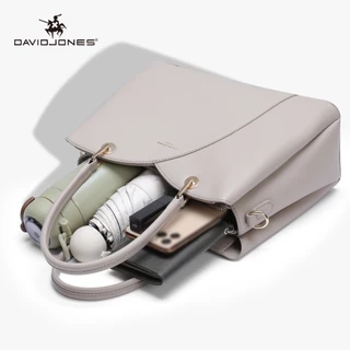 David Jones Paris 2026 กระเป๋าถือคอลเล็กชันฤดูใบไม้ผลิและฤดูร้อน หนังPUนุ่มและยืดหยุ่น
