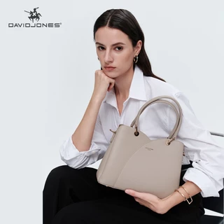 David Jones Paris 2026 กระเป๋าถือคอลเล็กชันฤดูใบไม้ผลิและฤดูร้อน หนังPUนุ่มและยืดหยุ่น