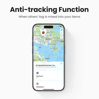 Ugreen Finder Security SmartTrack Link SmartTag พร้อมค้นหาคีย์ของฉันบลูทูธ Tracker สําหรับกระเป๋าเดินทาง MFi โทรศัพท์ Finder IOS