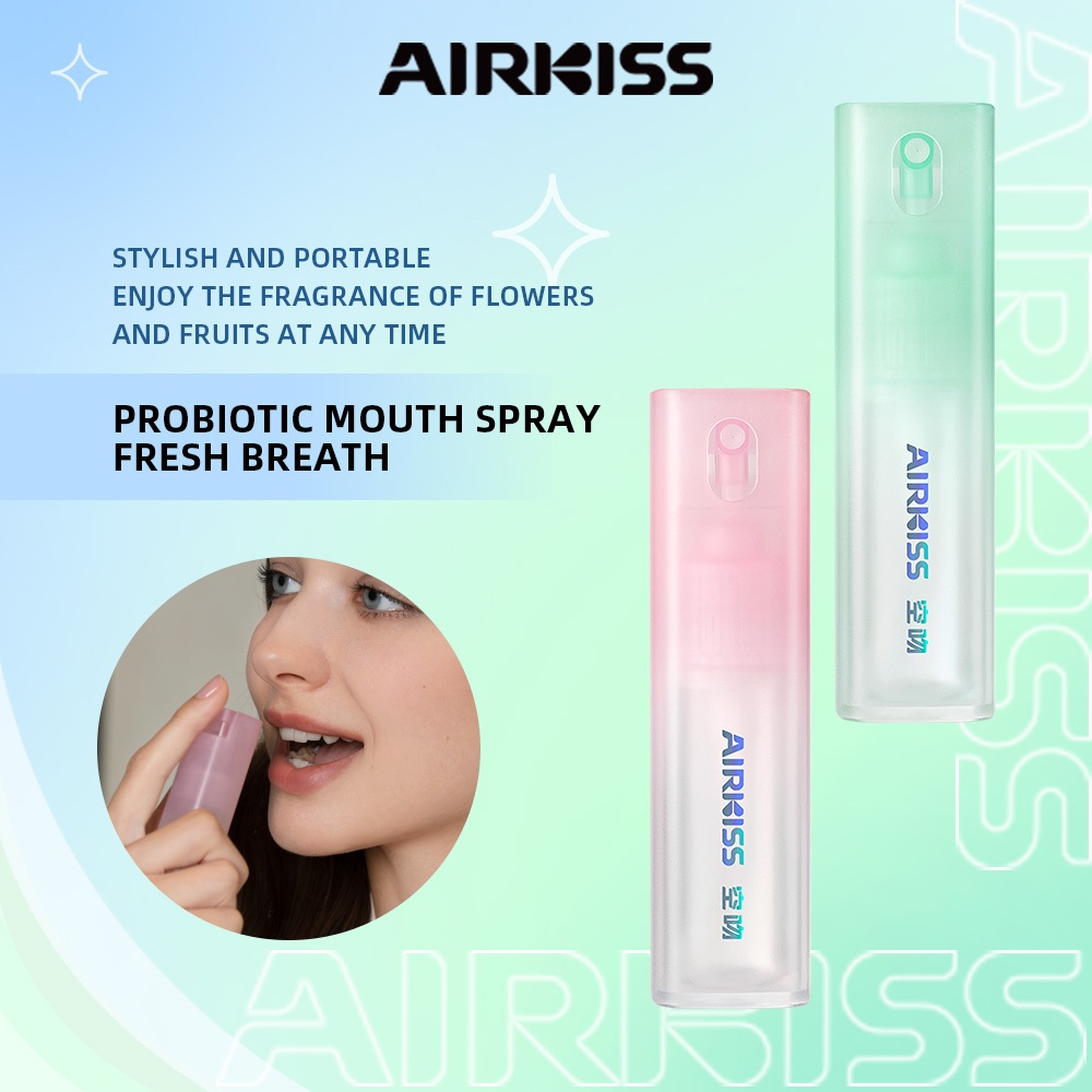 AIRKISS สเปรย์ฉีดปาก สดชื่น โปรไบโอติก สดชื่น 10ml