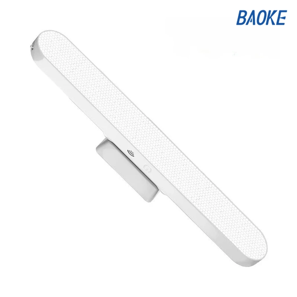 BAOKE✨โคมไฟตั้งโต๊ะ LED โคมไฟแม่เหล็ก ปุ่มชาร์จ USB ไฟข้างเตียง ไฟอ่านหนังสือ ไฟติดห้อง โคมไฟไร้สาย ปรับได้ 3 แสง thumbnail 10