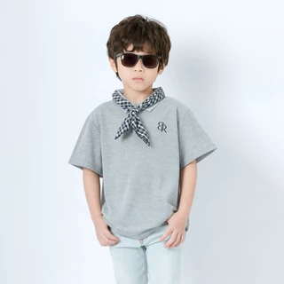 B&R Kids【เสื้อโปโลแขนสั้นเด็ก】ส่งจากไทย เสื้อคอปกแฟชั่น สไตล์เกาหลี สบายๆ นุ่มสบายผิว สำหรับเด็กชายเด็กหญิง