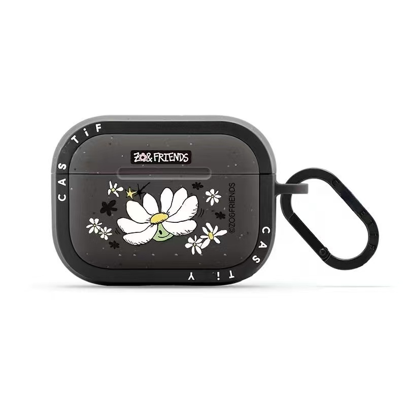 ZO & Friends สําหรับ Airpods Pro3 กรณีกันกระแทก Matte TPU แฟชั่นหูฟังสําหรับ AirPods Pro3 4/4 (ANC) 