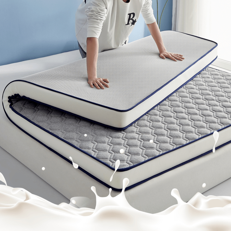 ตกแต่งบ้าน  ที่นอนยางพาราแท้ 100% 3/5/6ฟุต ที่นอนยางพารา แก้ปวดหลัง พับเก็บได้ หนา แบบนุ่มสบาย ที่นอน สุขภาพ ลาเท็กซ์ Latex Mattre ราคาพิเศษ