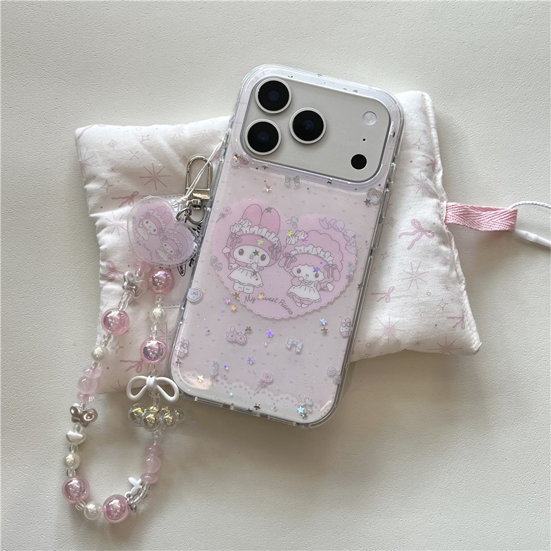 IPhone 17 Pro max 16 Pro max เคสโทรศัพท์กระบวนการ TPU ลายแมวการ์ตูน