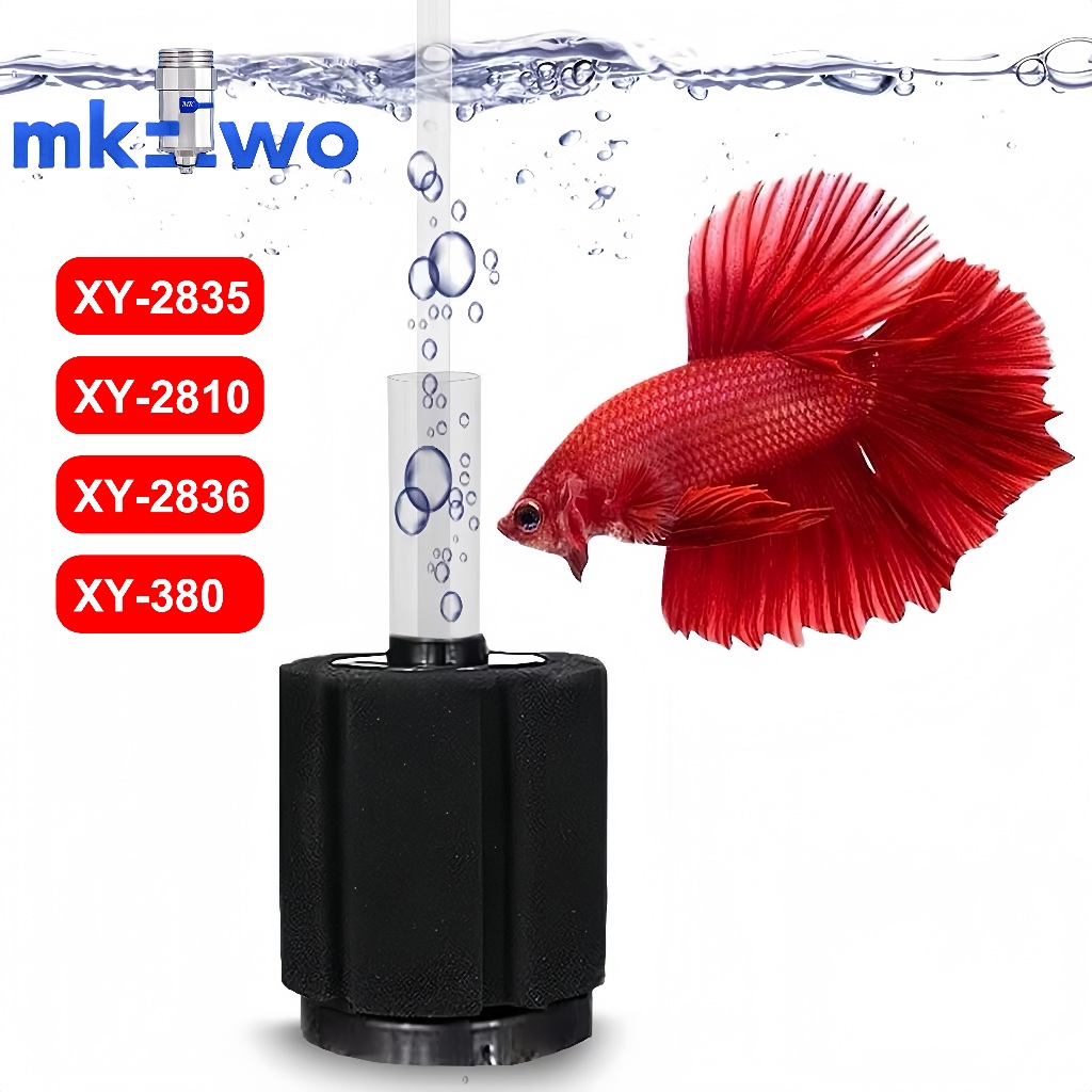 กรองฟองน้ำ ตู้ปลา​ XY-2835 XY-2810 ดูดสิ่งสกปรกมาไว้ที่กรอง กำจัดของเสียได้ดี เพิ่มออกซิเจนในน้ำ