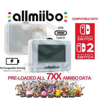 ขายร้อน Allmiibo NFC Bluetooth Simulator เหมาะสําหรับ Nintendo Switch รองรับตัวละครเต็มรูปแบบ