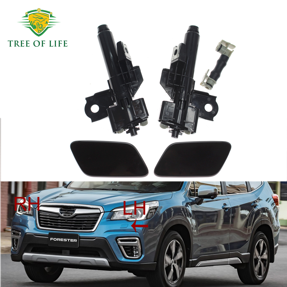 ด้านหน้า HeadLight โคมไฟเครื่องซักผ้าหัวฉีดทําความสะอาดสเปรย์ปั๊มสําหรับ Subaru Forester S5 SK SK5 S
