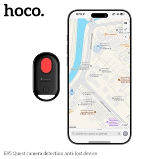 hoco. E95 เครื่องติดตาม GPS รองรับฟังก์ชันตรวจจับกล้องด้วยอินฟราเรด รองรับ iOS Find My ค้นหาระบบ รับประกัน 1 ปี