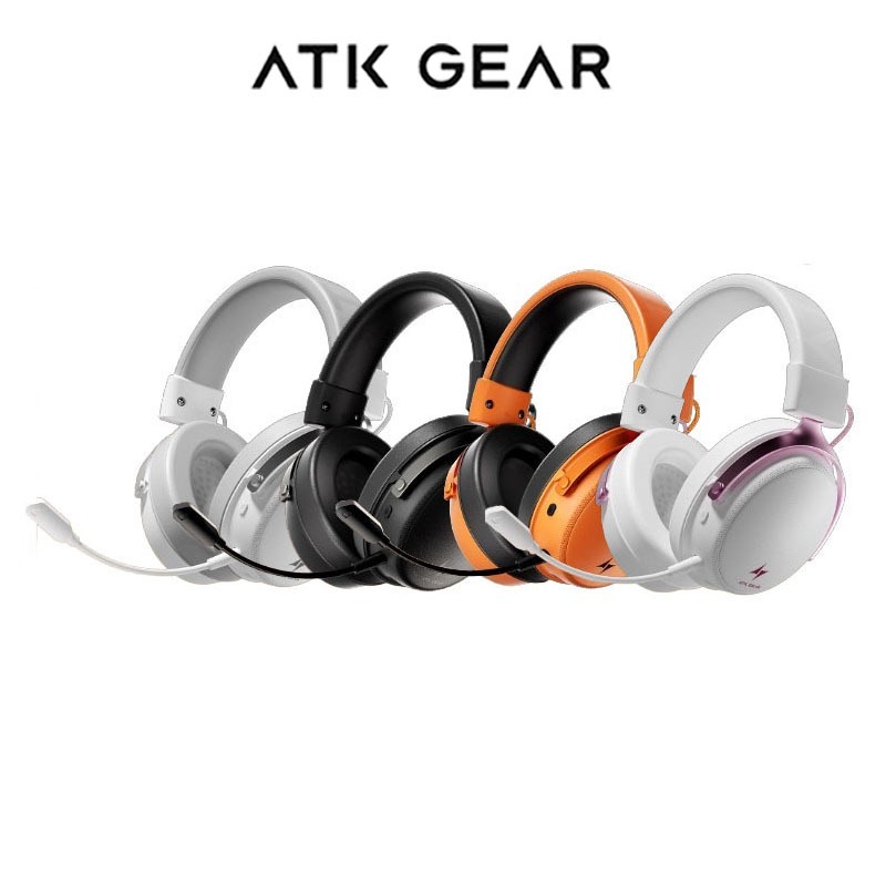 ATK GEAR Neptune N9 ไร้สายสี่โหมด Headwear Noise cancelling Band ไมโครโฟนหูฟังระยะไกล