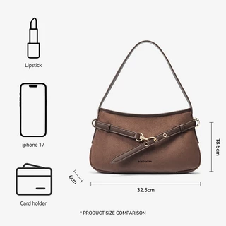 BOSTANTEN Mini Chloe Bag กระเป๋าแฟชั่นสำหรับสาวๆ รุ่นใหม่ กระเป๋าดีไซน์โซ่ กระเป๋าเฉพาะกลุ่ม