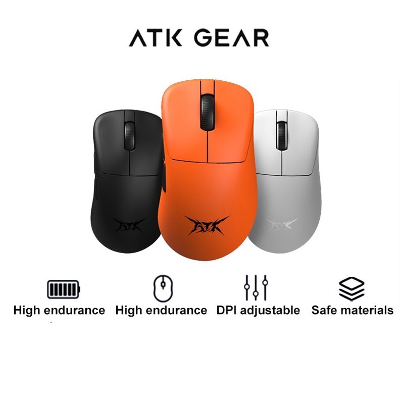 ATK GEAR Z1 Wireless Dual Mode Gaming Mouse Time of Ultra Long Endurance