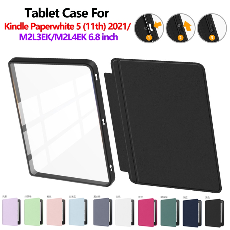 สําหรับ Kindle Paperwhite5 2021 6.8 นิ้ว M2L4EK แฟชั่นแยกสไตล์ E-Book เคสป้องกันสําหรับ KINDLE Paper
