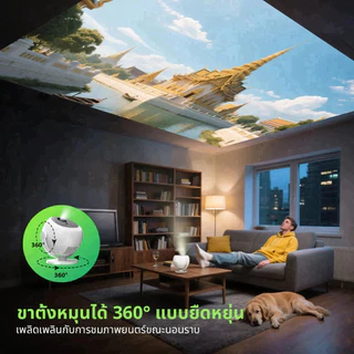 XGODY A2 450ANSI โปรเจคเตอร์ขนาดเล็กซีกโลก 360 ° 1080P HD ความละเอียดรีโมทคอนโทรลโฟกัสไฟฟ้า 90 ° ขายึดหมุนได้