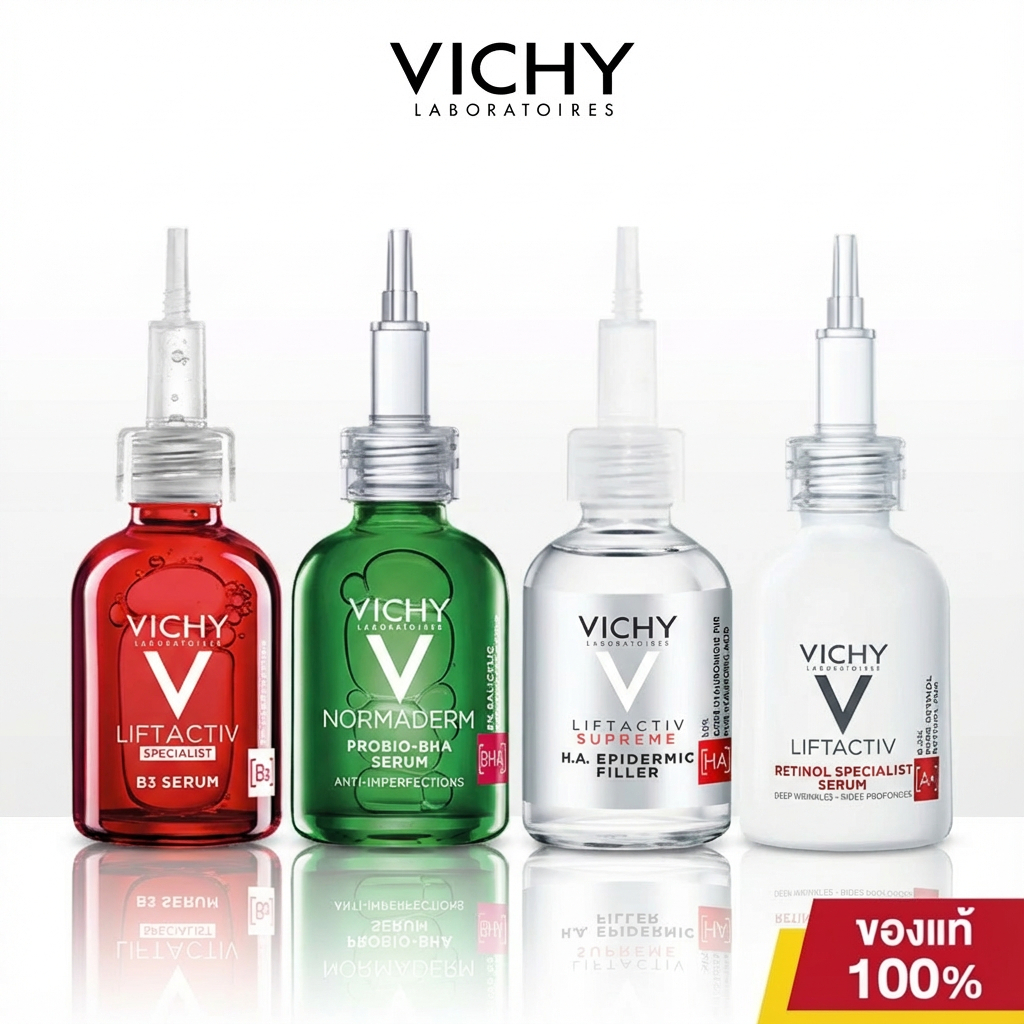 Vichy HA Epidermic Filler| B3 Dark Spots & Wrinkles Serum 30ml