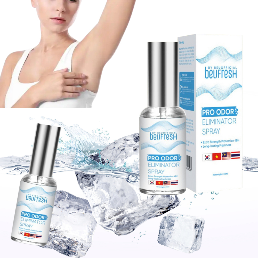 BEUFRESH สเปรย์ระงับกลิ่นกายป้องกันเหงื่อ Nano Quick Penetration 30มล. | ป้องกันเหงื่อยาวนาน 48 ชั่ว