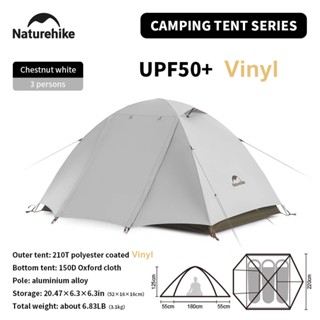 Naturehike Cloud River เต็นท์สำหรับการเดินป่าและแคมป์ปิงกลาง…